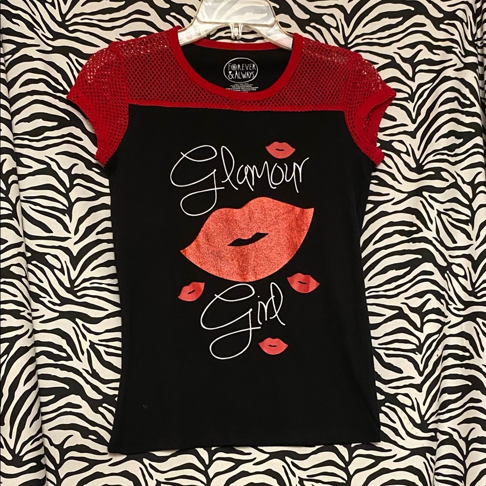 Brand New FOREVER & ALWAYS Girls Graphic Tee, Size 14/16